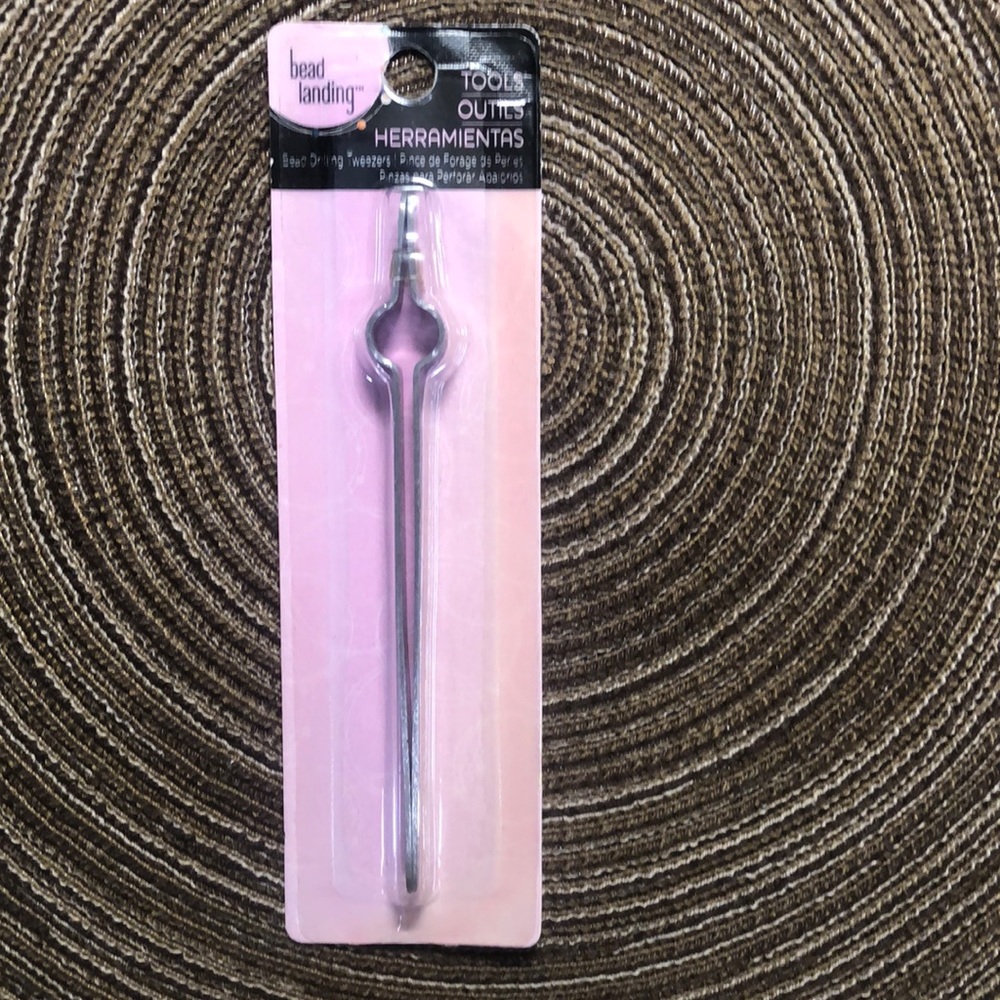 Bead Drilling Tweezers - Bead Landing Jewelry Making Tools